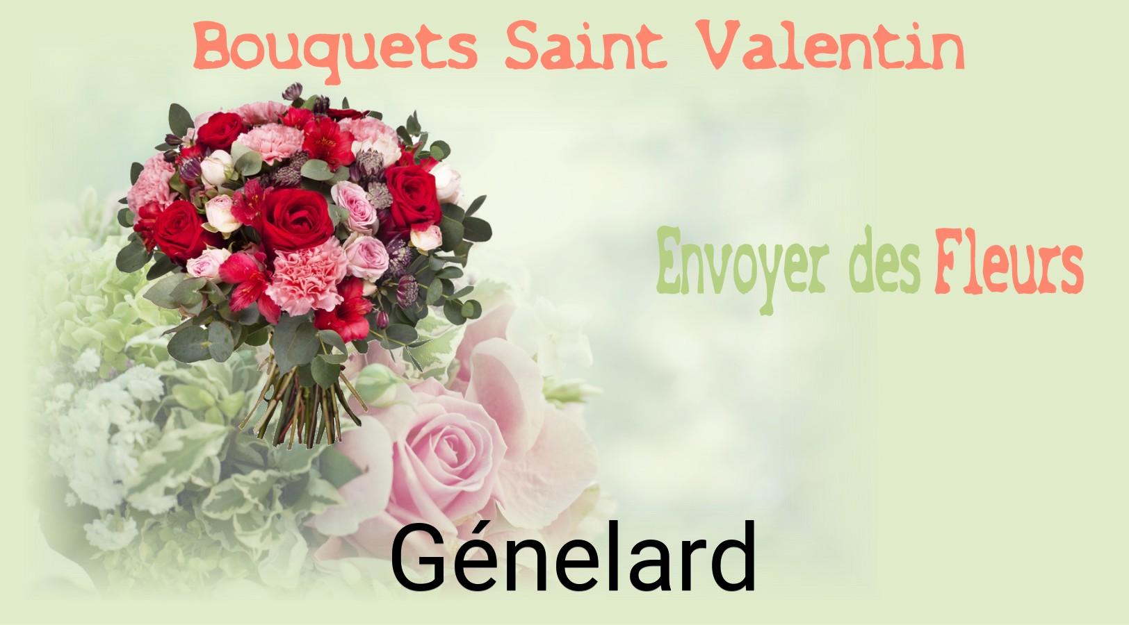 Roses de Saint-Valentin livrées à Génelard